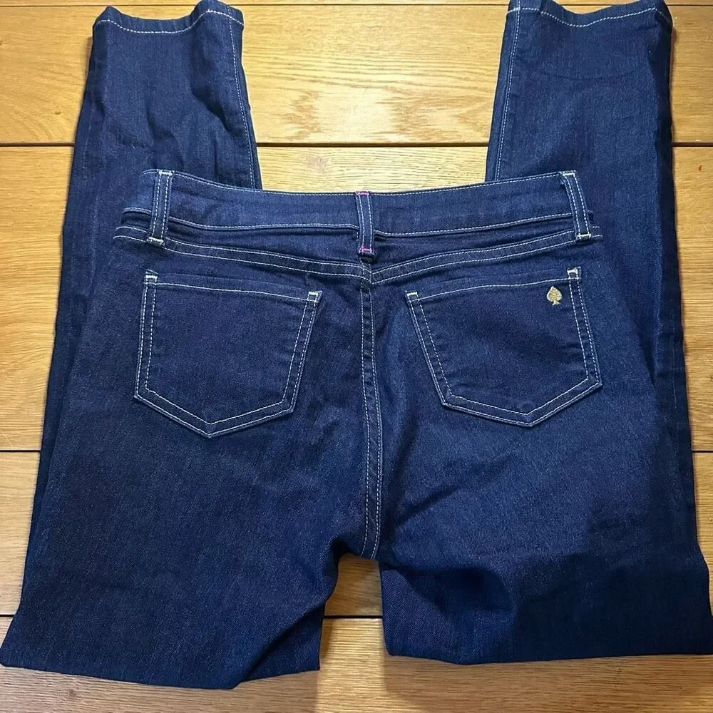 Kate Spade jeans play hookey Perry street jeans 26 dark wash